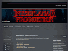 Tablet Screenshot of interplanar.de